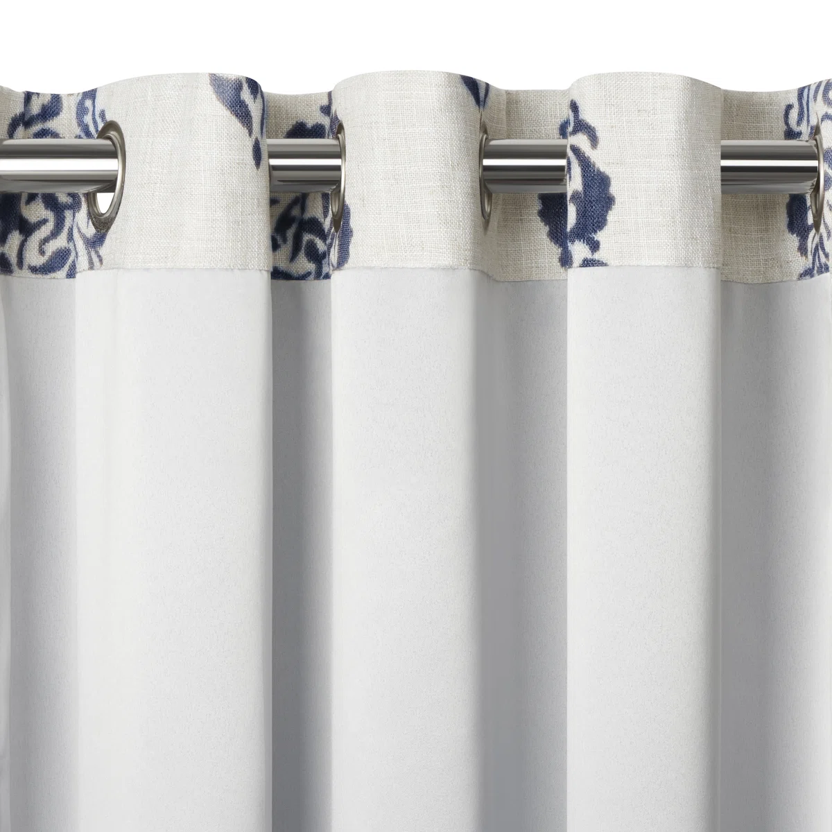 Blanford Medallion curtain grommet detail