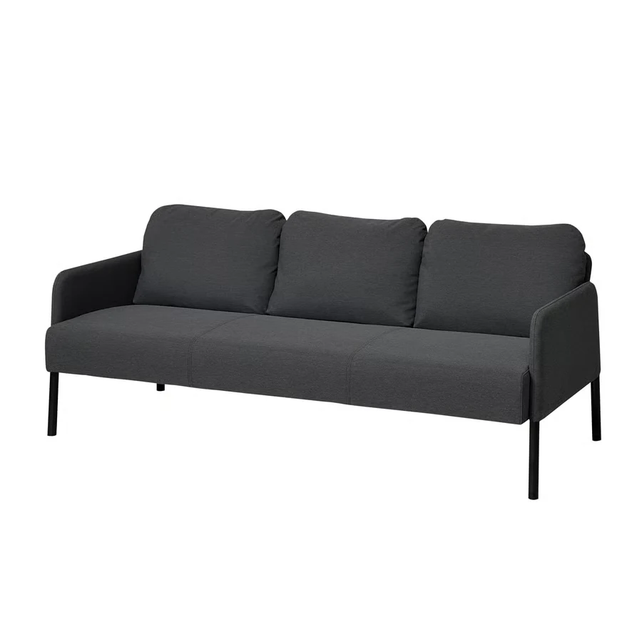 GLOSTAD sofa, Knisa dark gray